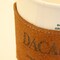 Dacasso Jasper Brown Suede Leather Coffee Sleeve AG-9202 - alternate 3